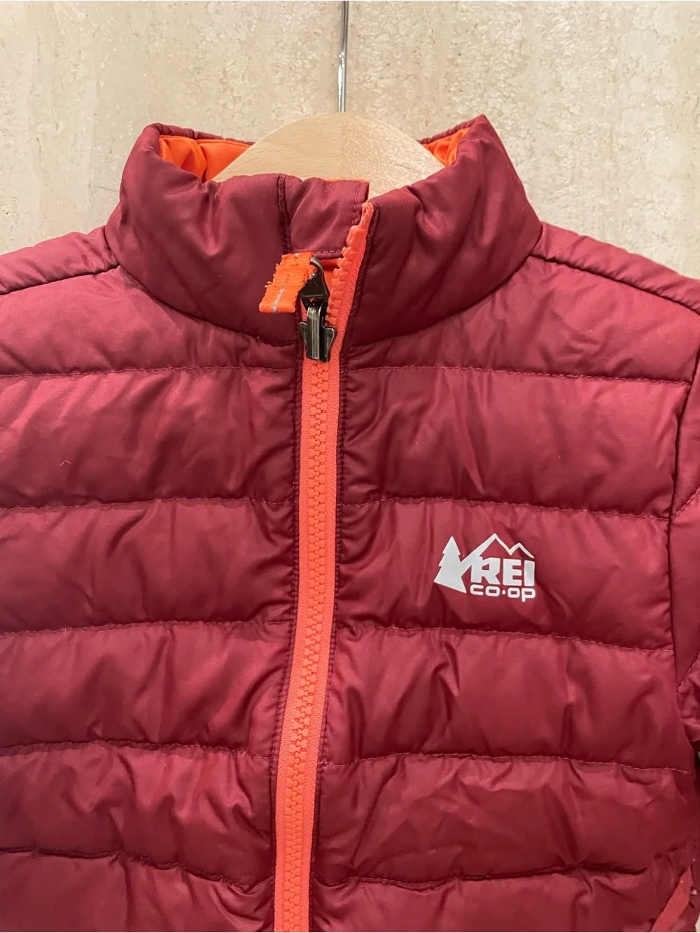 🥾REI Burgundy Reversible Puffer Jacket🥾